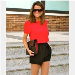 • j. crew • black chino shorts